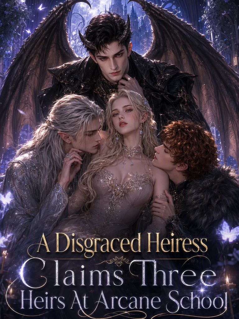 A Disgraced Heiress Claims Three Heirs at Arcane School